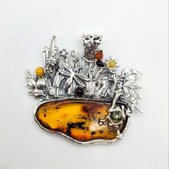 Baltic Amber pendant - Picture 1 of 2